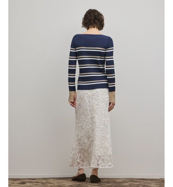 Diagram「ラメボーダーニットトップ」|ニット・セーター|