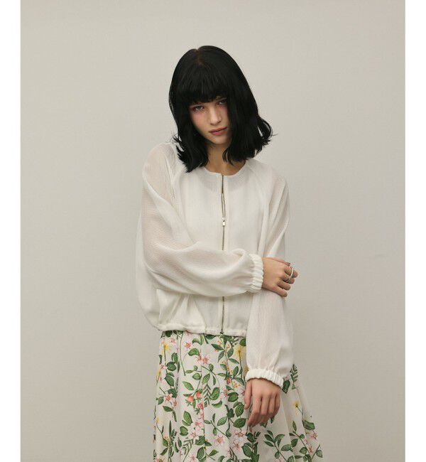 Diagram「ノーカラーカラミブルゾン」|ブルゾン・スタジャン|