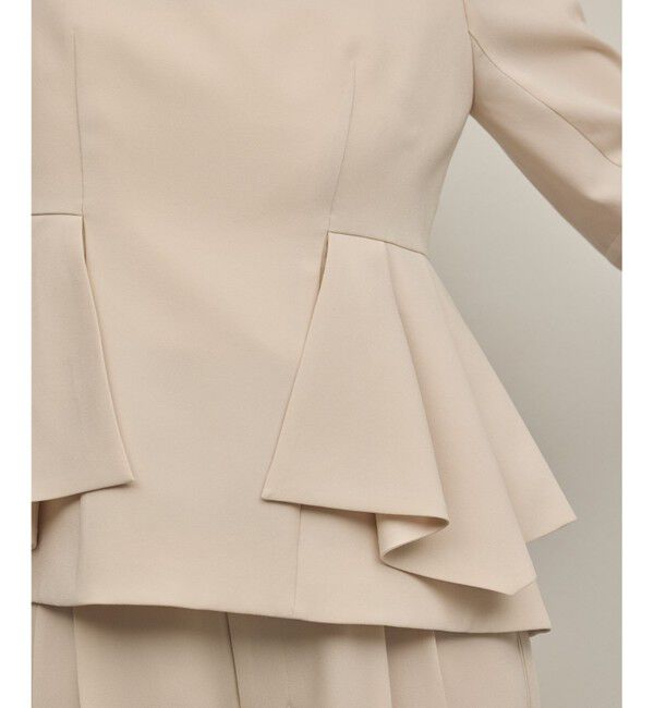 GRACE CONTINENTAL「トリアセペプラムトップ」|その他|