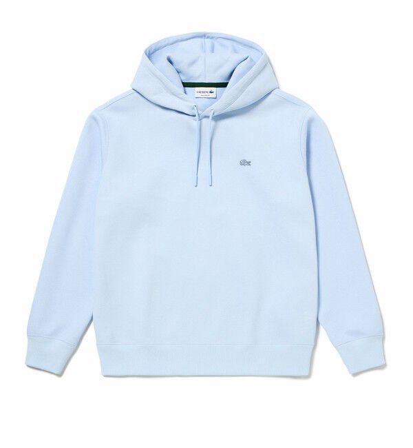 LACOSTE「鹿の子ニットワントーンフーディー / 鹿の子ニットプルオーバーパーカー」|パーカー|