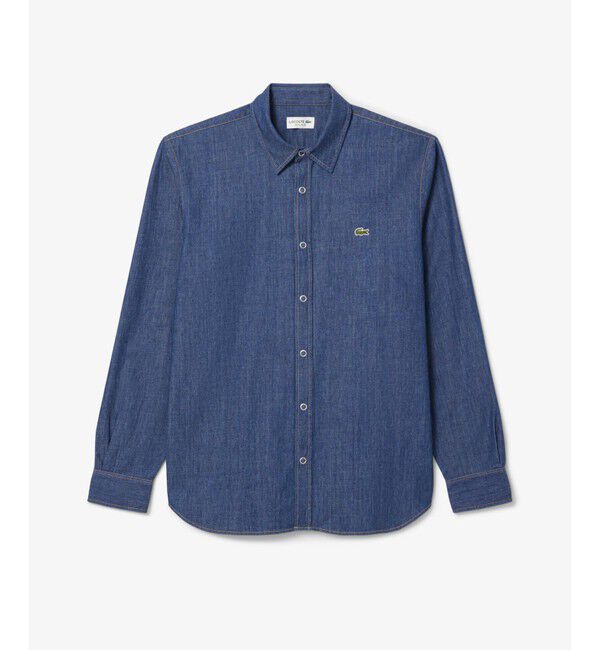 LACOSTE「ライトウェイトデニムシャツ」|シャツ・ブラウス|