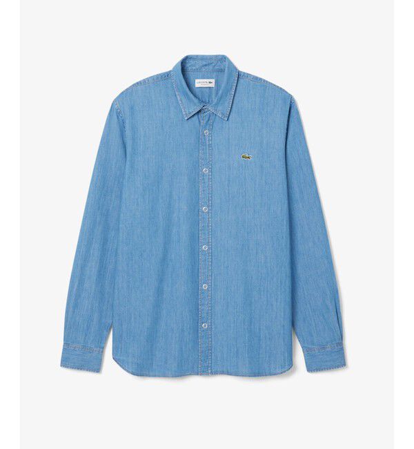 LACOSTE「ライトウェイトデニムシャツ」|シャツ・ブラウス|