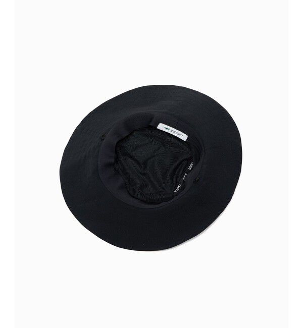 LACOSTE「ワンポイント撥水サファリハット」|ハット|