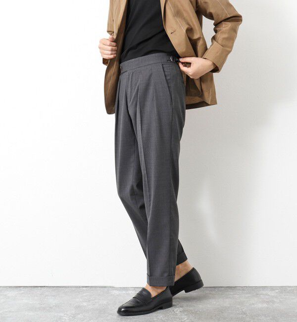 WORK ABOUT「NSN アジャスター付2タックスラックス 25SS」|スラックス|