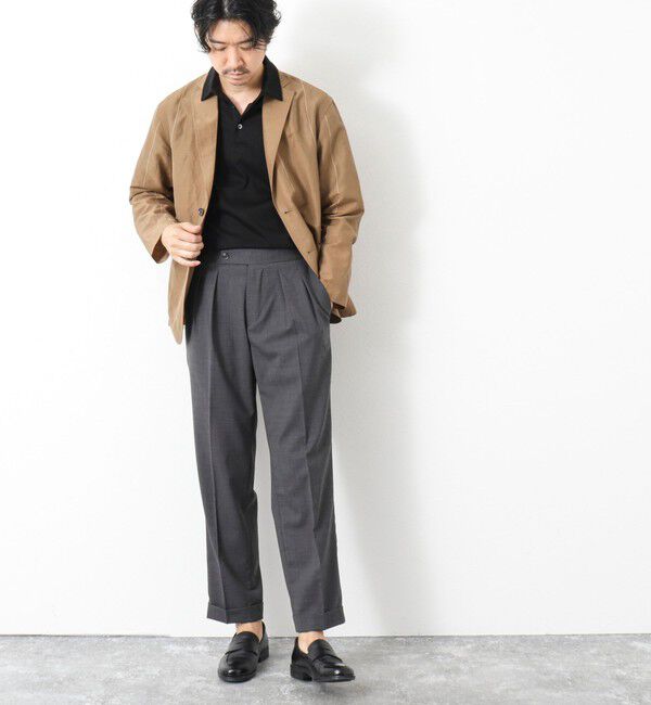 WORK ABOUT「NSN アジャスター付2タックスラックス 25SS」|スラックス|