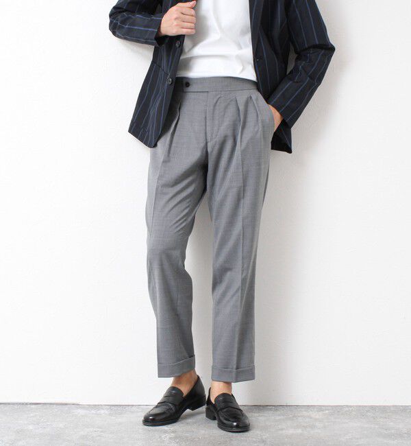 WORK ABOUT「NSN アジャスター付2タックスラックス 25SS」|スラックス|