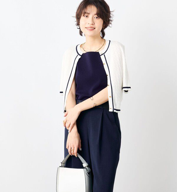 NOLLEY'S「《手洗い可能》総針オトナタンクトップ」|タンクトップ|