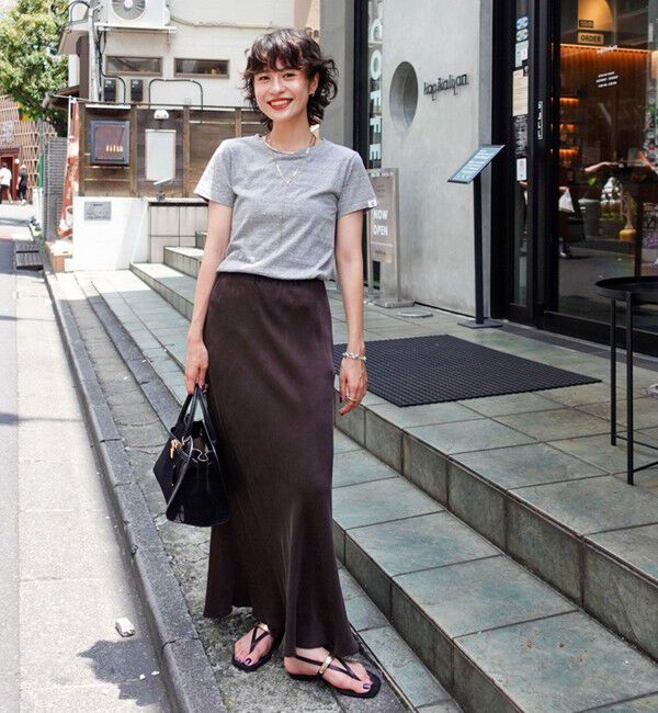 NOLLEY'S「【MAQWEL/マクウェル】MARUDOハーフスリーブTee」|Tシャツ・カットソー|