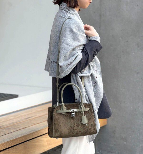 NOLLEY'S「【SINBONO/シンボノ】 スエードコンビトートバッグ」|トートバッグ|