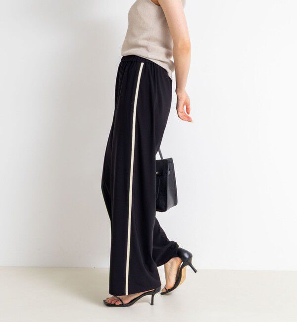 NOLLEY'S sophi「ウォッシャブルサイドライントリコットパンツ」|その他|