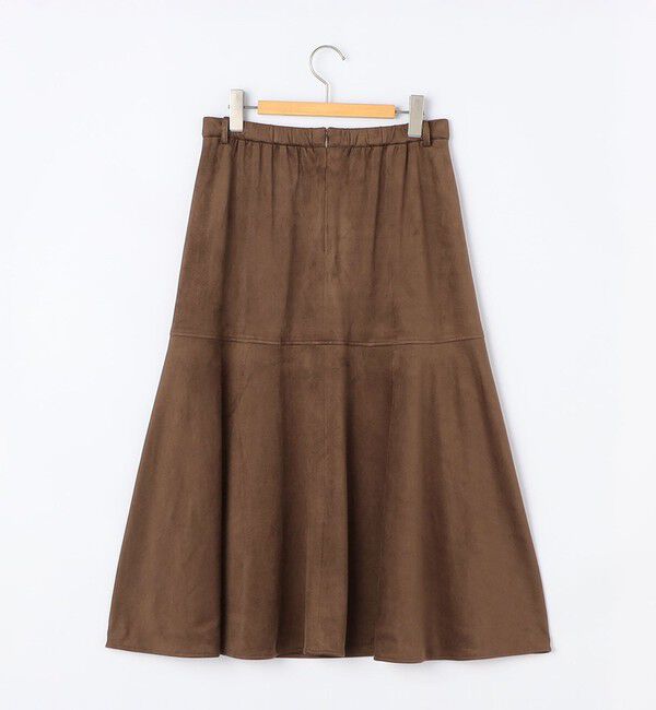NOLLEY'S「《セットアップ対応》ウォッシャブルストレッチスエードフレアスカート」|フレア|