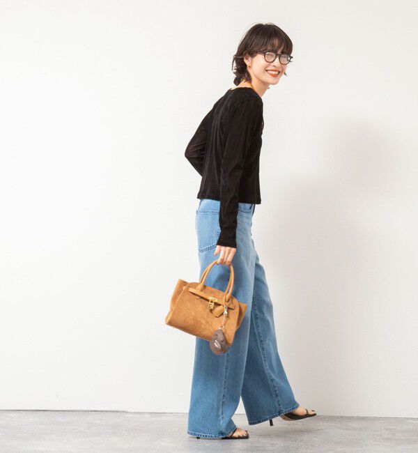 NOLLEY'S「フロッキーチュールカーディガン」|カーディガン|