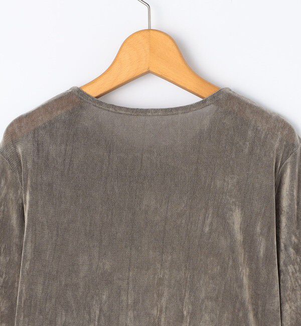 NOLLEY'S「フロッキーチュールカーディガン」|カーディガン|