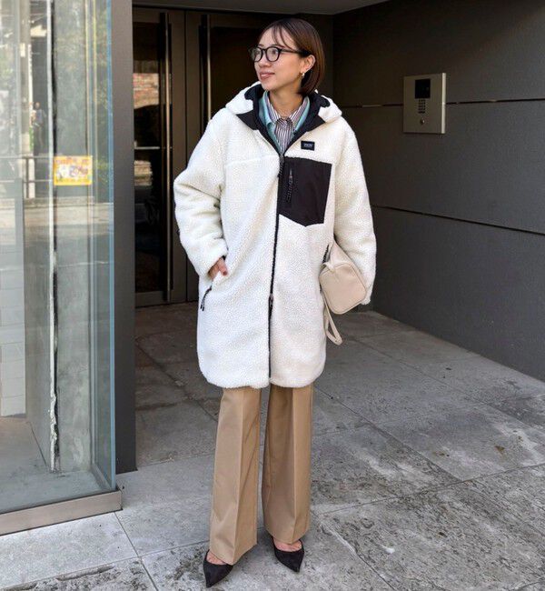 NOLLEY'S「◇【WEB限定】【TAION/タイオン】別注ボア&times;ダウンフードコート(リバーシブル) 」|ダウン|