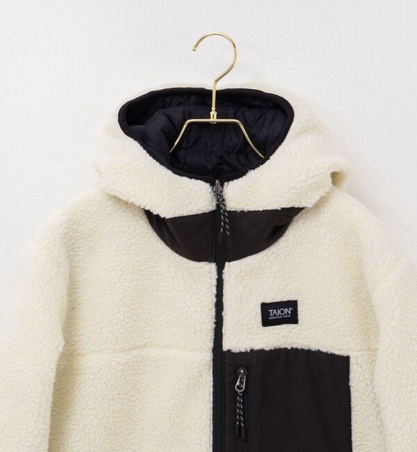 NOLLEY'S「◇【WEB限定】【TAION/タイオン】別注ボア&times;ダウンフードコート(リバーシブル) 」|ダウン|