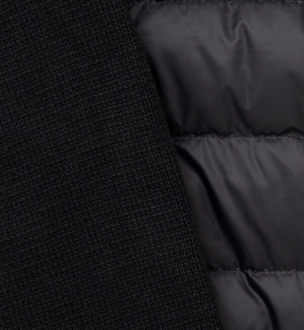 NOLLEY'S「【TAION/タイオン】別注ニットコンビダウンジャケット」|ダウン|