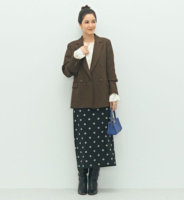 NOLLEY'S「楊柳サテン2WAYギャザーブラウス」|シャツ・ブラウス|