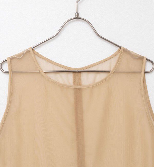 MAQWEL「【MAQWEL/マクウェル】ウォッシャブルオーガンジーワンピース」|ワンピース|