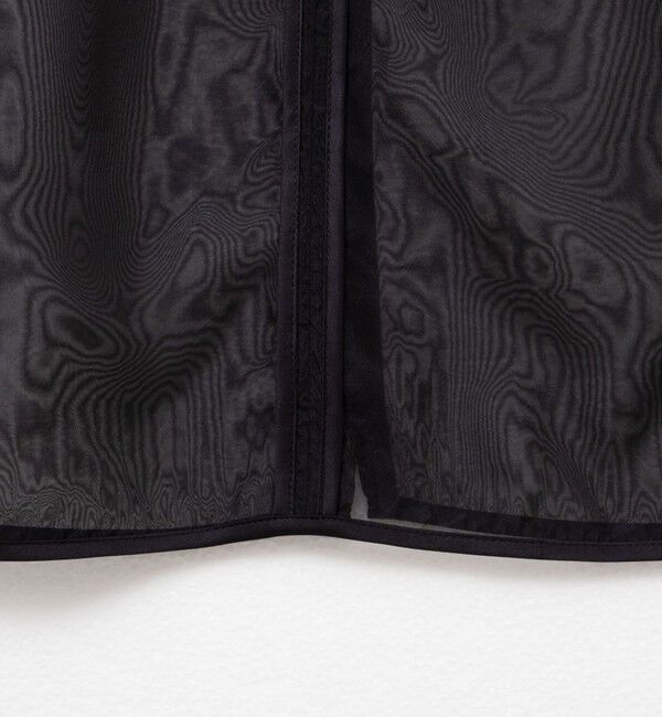 MAQWEL「【MAQWEL/マクウェル】ウォッシャブルオーガンジースカート」|タイト|