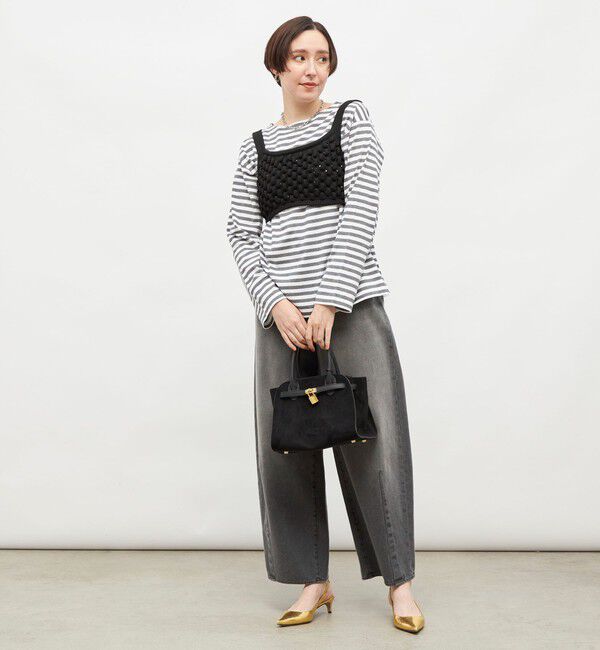 Laraaji「《手洗い可能》3D柄ビスチェ」|ニット・セーター|