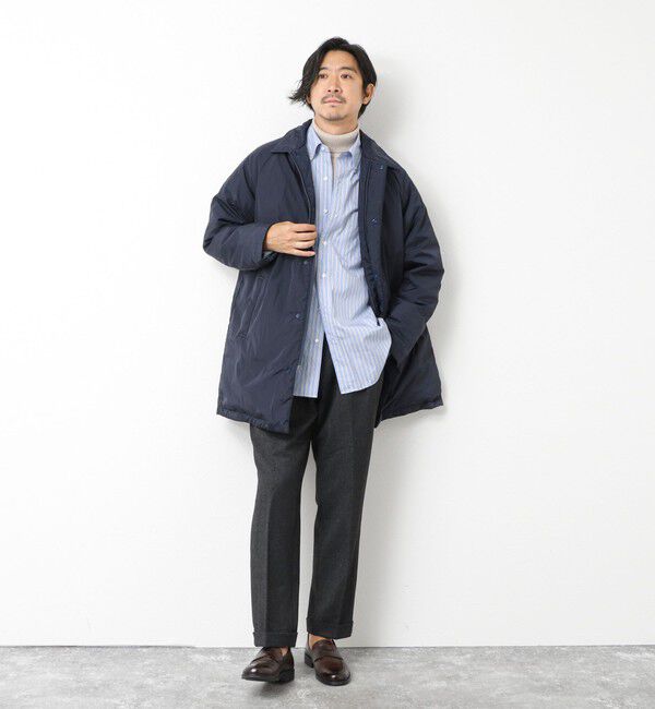 NOLLEY'S goodman「【TAION/タイオン】別注ダウンステンカラーコート 25AW」|ダウン|