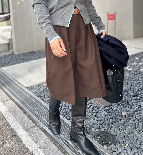 MAQWEL「【MAQWEL/マクウェル】ウォッシャブルバミューダパンツ」|その他|