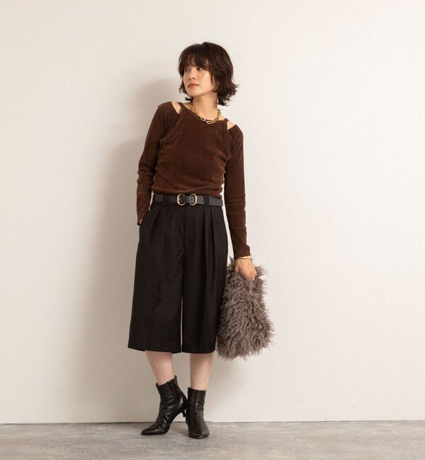 MAQWEL「【MAQWEL/マクウェル】ウォッシャブルバミューダパンツ」|その他|