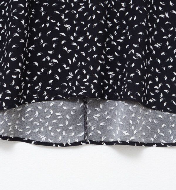 NOLLEY'S「ウォッシャブルバックサテンコクーンブラウス」|シャツ・ブラウス|