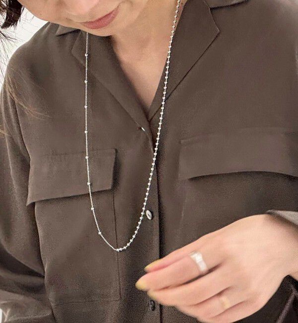 grace grace「【grace grace/グラスグラス】スキップボールボール2WAYネックレス」|ネックレス|