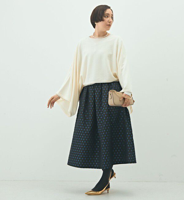 NOLLEY'S「12Gオルティアロングマフラー」|ニット・セーター|