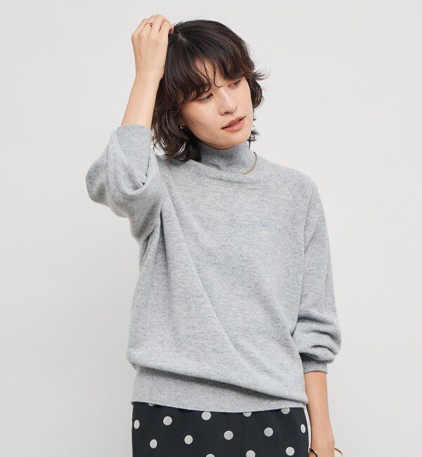 NOLLEY'S「12Gオルティアハイネックプルオーバーニット」|ニット・セーター|