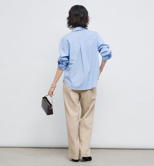 NOLLEY'S「ウォッシャブルリボン付きシャツ」|シャツ・ブラウス|