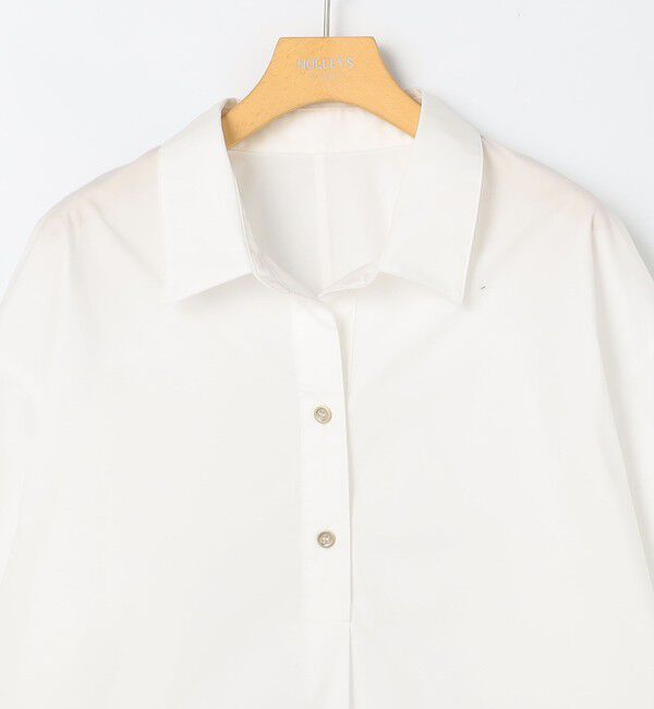 NOLLEY'S sophi「ウォッシャブルブロードメタル釦スキッパーシャツ」|シャツ・ブラウス|