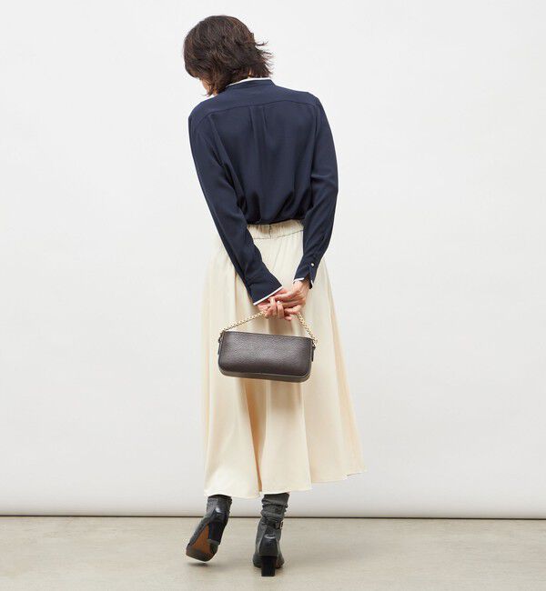 NOLLEY'S「ウォッシャブルストレッチジョーゼットボウタイ風ブラウス」|シャツ・ブラウス|