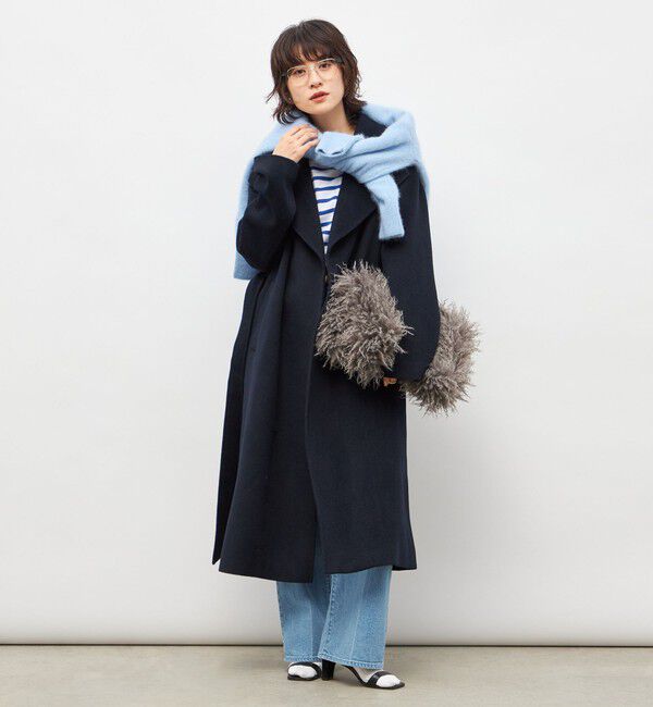 NOLLEY'S sophi「【一部WEB限定色】アンゴラビーバーベルテッドロングコート」|その他|