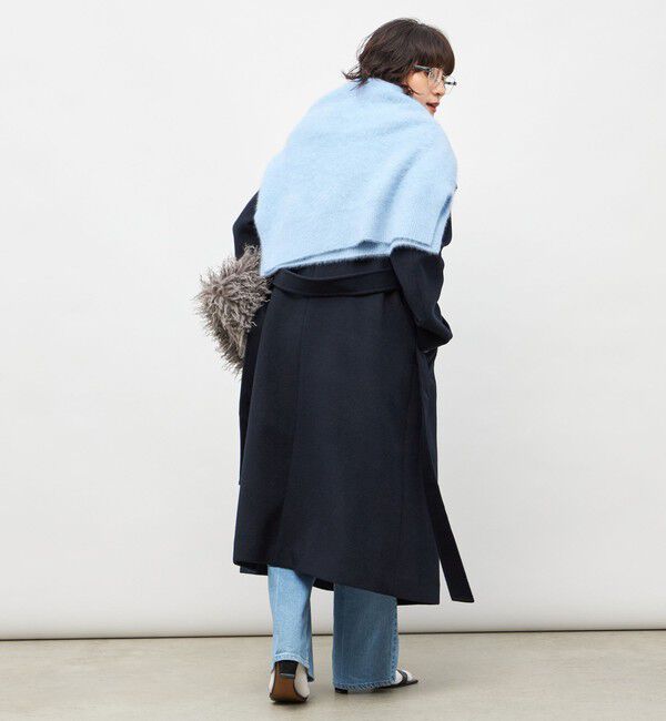 NOLLEY'S sophi「【一部WEB限定色】アンゴラビーバーベルテッドロングコート」|その他|