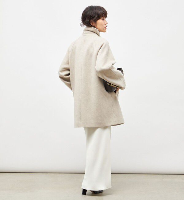 NOLLEY'S sophi「ステンカラー2WAYハーフコート」|ステンカラーコート|