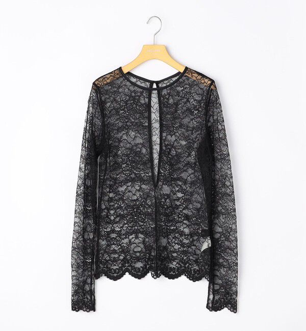 NOLLEY'S sophi「ウォッシャブルラッセルレースＴブラウス」|シャツ・ブラウス|