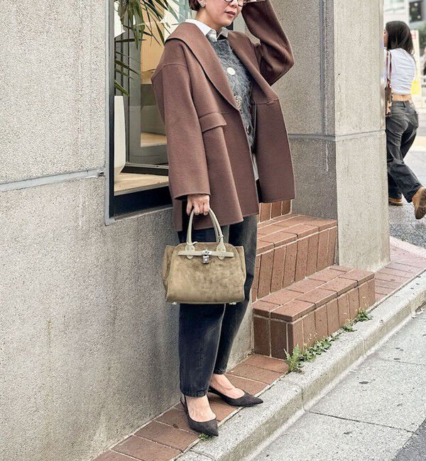 NOLLEY'S sophi「SUPER140リバーショールコート」|その他|