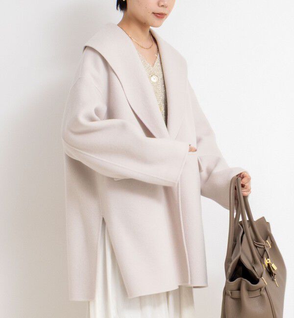 NOLLEY'S sophi「SUPER140リバーショールコート」|その他|