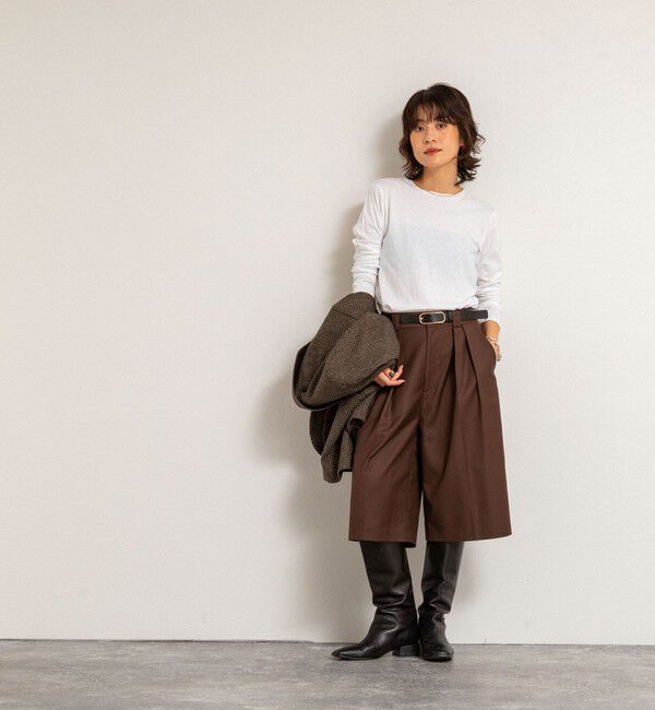 MAQWEL「【MAQWEL/マクウェル】MARUDOロングスリーブTee」|Tシャツ・カットソー|