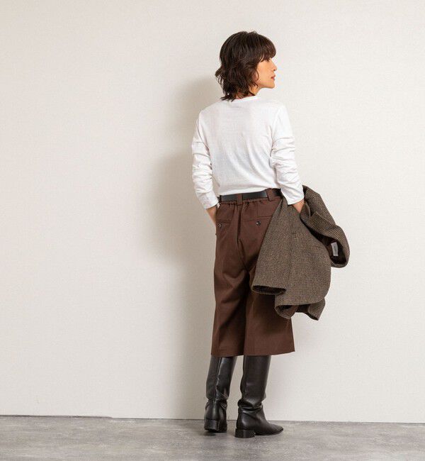 MAQWEL「【MAQWEL/マクウェル】MARUDOロングスリーブTee」|Tシャツ・カットソー|