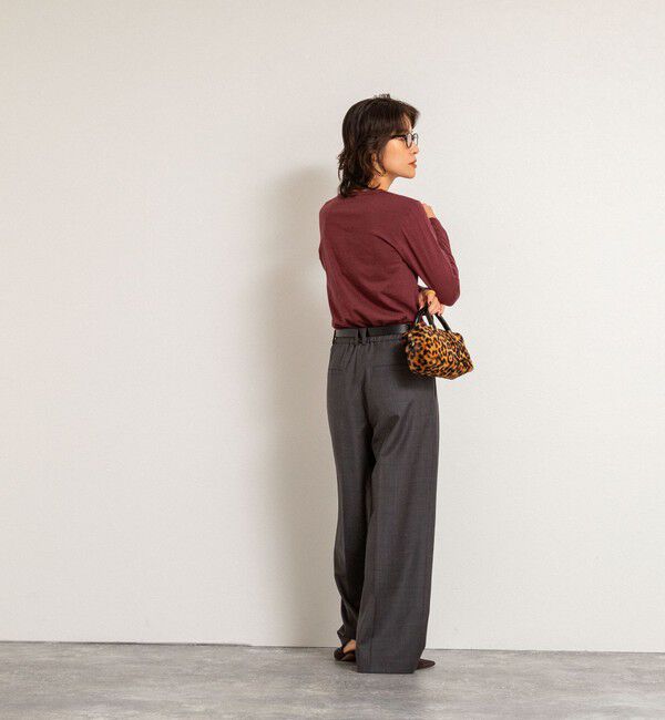 MAQWEL「【MAQWEL/マクウェル】MARUDOロングスリーブTee」|Tシャツ・カットソー|