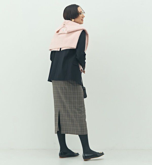 NOLLEY'S「ウォッシャブルウール調ダブルジャケット」|テーラードジャケット|