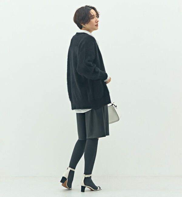 NOLLEY'S sophi「カシミヤ混ヘアリーVネックカーディガン」|カーディガン|