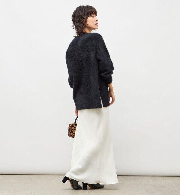 NOLLEY'S sophi「カシミヤ混ヘアリークルーネックプルオーバー」|ニット・セーター|