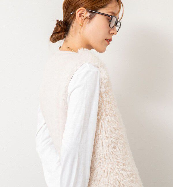 NOLLEY'S「◇【WEB限定】ファーベスト」|ベスト・ジレ|