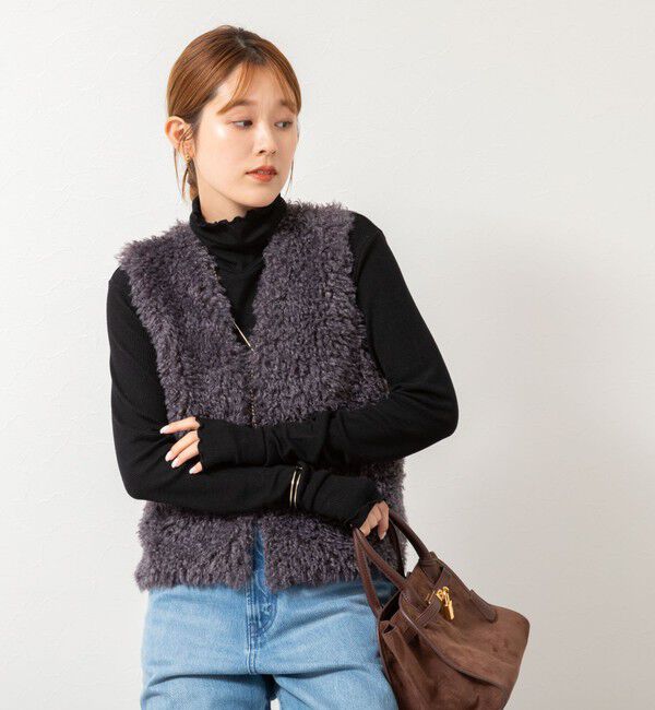 NOLLEY'S「◇【WEB限定】ファーベスト」|ベスト・ジレ|