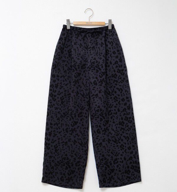 NOLLEY'S「ウォッシャブルレオパードプリントパンツ」|その他|