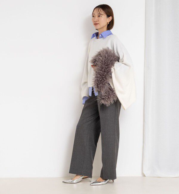 NOLLEY'S「フラノセミワイドパンツ」|その他|